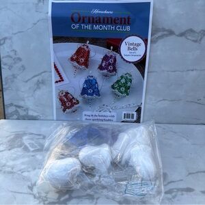 Herrschners “vintage Bells” ornament kit - Set of 5